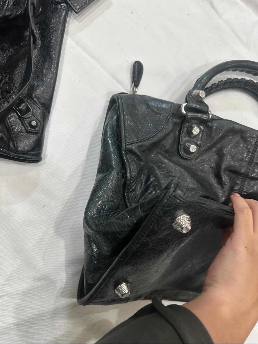 Balenciaga City Work Silver Hardware - Black - Picture 3 of 6